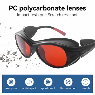 ipl protect glasses laser protect glasses laser laser 200-540nm 532nm OD7+ Laser safety glasses Laser protective lenses laser protection sheet laser protector laser protective 532 laser lenses