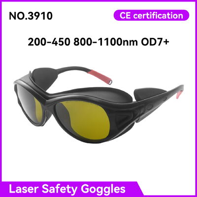 ipl glasses protective co2 laser protection glasses glasses with laser professional laser glasses 200-450nm 800-1100nm OD7+ for laser co2 laser laser laser protector laser level glasses ipl glasses