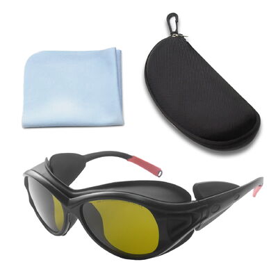 ipl glasses protective co2 laser protection glasses glasses with laser professional laser glasses 200-450nm 800-1100nm OD7+ for laser co2 laser laser laser protector laser level glasses ipl glasses