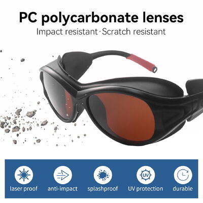 Laser protection glasses certified laser protection goggles laser lenses protect laser laser saftey glasses 200-460nm laser protection glasses LASER SAFETI GLASSES laser protector Laser glasses