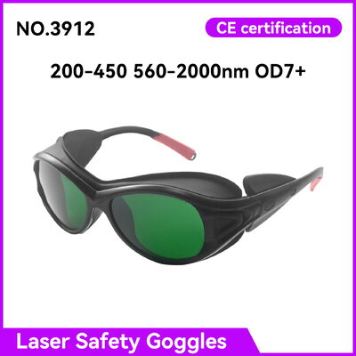 Laser protective glasses certified laser goggles 450nm protective glasses fiber laser glasses 200-450nm 560-2000nm laser lenses laser protect glasses laser protection glasses with laser co2 laser