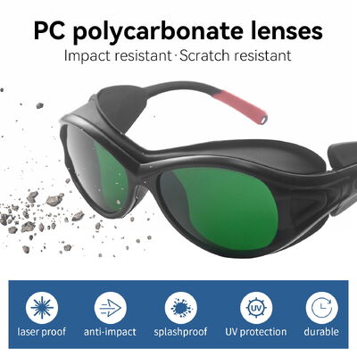 Laser protective glasses certified laser goggles 450nm protective glasses fiber laser glasses 200-450nm 560-2000nm laser lenses laser protect glasses laser protection glasses with laser co2 laser