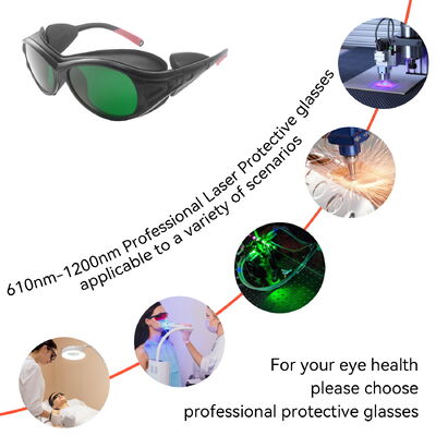 LASER LASER GOGGLES laser protection safeti glasse Laser goggles patch inside 610-1200nm eye protection glasses laser safeti glasses IPL laser glasses ipl safety glasses laser safeti glasses goggles