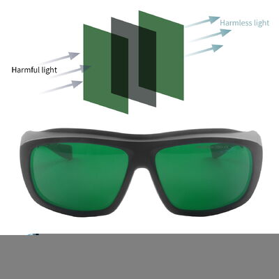 Safety Goggles En207 850nm Lights Led Strap Blue Safety Infrared Surgery IR Radiation Protective Laser Glasses Industrial Laser Protection Goggles Laboratory Grade Laser Eyewear Impact Resistant