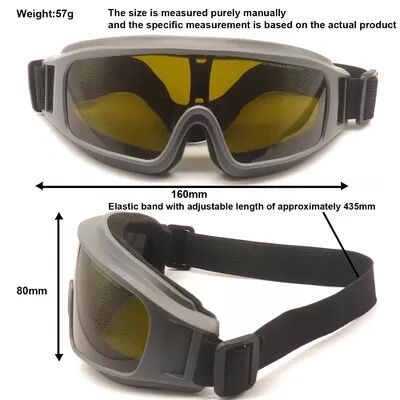 Rubber Goggles Industrial Prescription Protective Eye Wear PC Polycarbonate Hot-selling Wrap Around Eye Protection Big View Goggles CE Ansi Z87.1 Fashion Anti Fog Working Dark Clear Safety Glasses