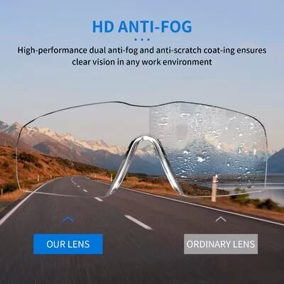 CE EN166 Protective Sunglasses Ansi Z87.1 Funny Anti Fog Sport Construction Side Shields Men Women Stylish Safety Glasses
