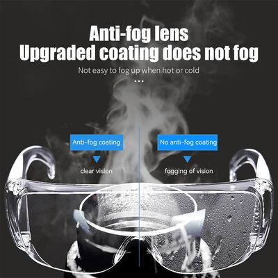 Custom Industrial Protection Lenses Prescription Goggles Ansi Z87.1+ Fashion Anti Fog Dust Working Stylish Clear Safety Glasses Scratch Resistant UV400 Polycarbonate Impact Proof for Men Women Outdoor