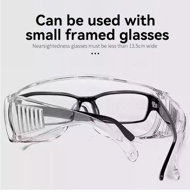 Custom Industrial Protection Lenses Prescription Goggles Ansi Z87.1+ Fashion Anti Fog Dust Working Stylish Clear Safety Glasses Scratch Resistant UV400 Polycarbonate Impact Proof for Men Women Outdoor