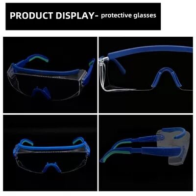 Safety Glasses Clear Polycarbonate Impact Resistant Side Shields UV Protection Industrial ANSI Z87.1 Anti Fog Work Eyewear for Men Women Construction Workshop Laboratory Grinding Drilling Woodworking