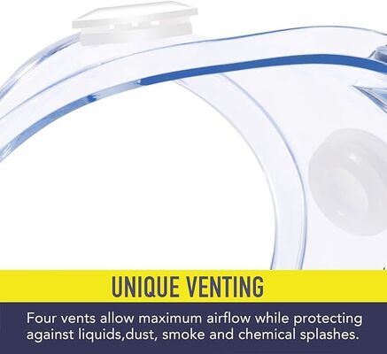 Industrial Protection Lenses Prescription Goggles CE Ansi Z87.1 Fashion Anti Fog Dust Working Stylish Clear Safety Glasses Anti Scratch UV Protection Lightweight Adjustable Men Women OEM ODM Wholesale