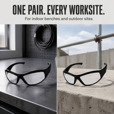 Custom Dust Clear Dark Lens Goggles Shield Fashion Ansi Z87 Unisex Impact Resistant Sunglasses Working Anti Fog Safety Glasses for Men Women Outdoor Cycling Industrial Protective Eyewear Wholesale OEM