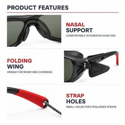 Fashion Rubber Wrap-Around Protective Goggle CE EN166 Ansi Z87.1 Goggles Funny Working Anti Fog Side Shields Safety Glasses